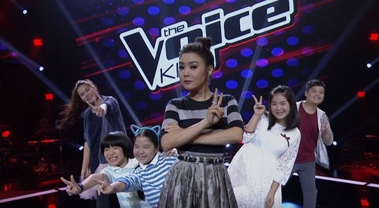 ภาพรายการ The Voice Kids 5 เดอะวอยซ์คิด 11 มิถุนายน 2560 Knock Out